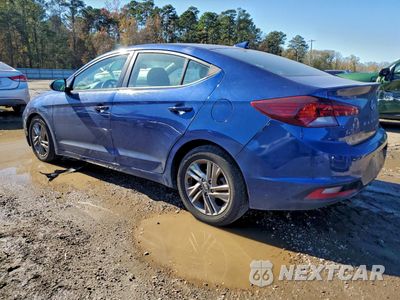 Drugie zdjęcie samochodu z przodu: 2019 HYUNDAI ELANTRA SEL VIN:5NPD84LF0KH419828 - miniatura