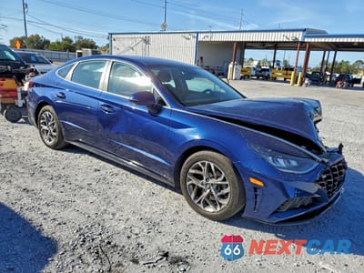 Czwarte zdjęcie samochodu z boku: 2020 HYUNDAI SONATA SEL VIN:5NPEL4JA1LH010295 - miniatura