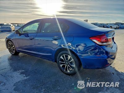 Drugie zdjęcie samochodu z przodu: 2015 HONDA CIVIC EX VIN:19XFB2F87FE063352 - miniatura