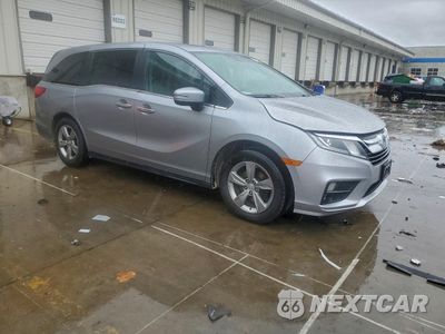 Czwarte zdjęcie samochodu z boku: 2018 HONDA ODYSSEY EXL VIN:5FNRL6H79JB054306 - miniatura