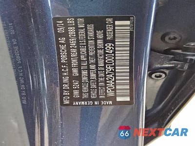 Zdjęcie 12 z 13 samochodu: 2015 PORSCHE PANAMERA 2 VIN:WP0AA2A79FL001499 - miniatura
