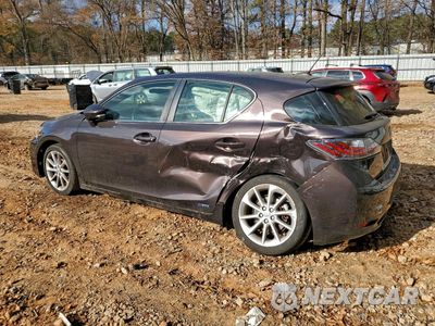 Drugie zdjęcie samochodu z przodu: 2012 LEXUS CT 200 VIN:JTHKD5BH9C2106077 - miniatura