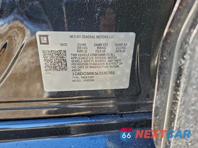 Zdjęcie 13 z 13 samochodu: 2020 CADILLAC CT4 SPORT VIN:1G6DG5RK5L0141765 - miniatura