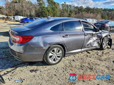 Trzecie zdjęcie samochodu z tyłu: 2020 HONDA ACCORD LX VIN:1HGCV1F1XLA055687 - miniatura