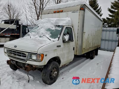2000 FORD ECONOLINE E350 SUPER DUTY CUTAWAY VAN 1FDWE35S2YHA95550 - główne zdjęcie licytacji z USA - miniatura