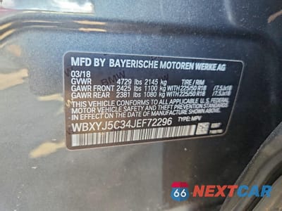 Zdjęcie 12 z 13 samochodu: 2018 BMW X2 XDRIVE28I VIN:WBXYJ5C34JEF72296 - miniatura