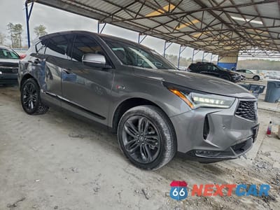 Czwarte zdjęcie samochodu z boku: 2024 ACURA RDX A-SPEC VIN:5J8TC2H60RL035854 - miniatura