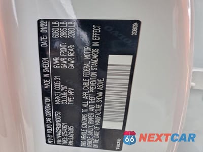 Zdjęcie 14 z 14 samochodu: 2022 VOLVO XC90 T6 MOMENTUM VIN:YV4A22PK0N1830753 - miniatura