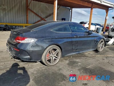 Trzecie zdjęcie samochodu z tyłu: 2018 MERCEDES-BENZ C 63 AMG-S VIN:WDDWJ8HB7JF660729 - miniatura