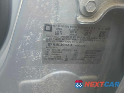Zdjęcie 10 z 10 samochodu: 2013 CHEVROLET CAPTIVA LTZ VIN:3GNAL4EK9DS595174 - miniatura
