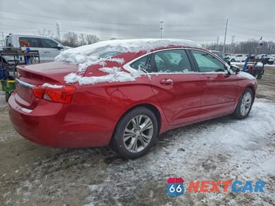 Trzecie zdjęcie samochodu z tyłu: 2014 CHEVROLET IMPALA LT VIN:2G1125S38E9278072 - miniatura