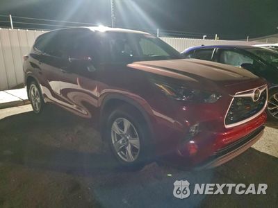 Czwarte zdjęcie samochodu z boku: 2023 TOYOTA HIGHLANDER L VIN:5TDKDRBH0PS010586 - miniatura