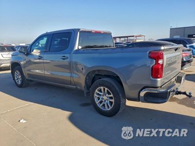 Drugie zdjęcie samochodu z przodu: 2021 CHEVROLET SILVERADO C1500 LT VIN:3GCPWCED0MG450128 - miniatura