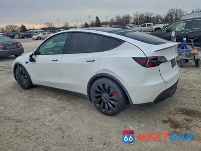 Drugie zdjęcie samochodu z przodu: 2022 TESLA MODEL Y VIN:7SAYGDEFXNF450530 - miniatura