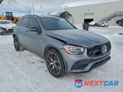 Czwarte zdjęcie samochodu z boku: 2020 MERCEDES-BENZ GLC 43 4MATIC AMG VIN:W1N0G6EB9LF820449 - miniatura
