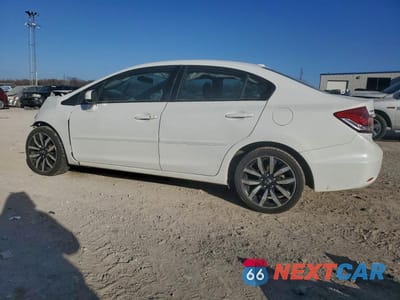Drugie zdjęcie samochodu z przodu: 2014 HONDA CIVIC EXL VIN:19XFB2F96EE082269 - miniatura