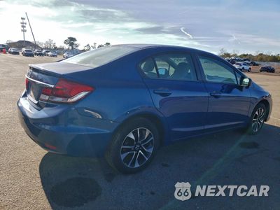 Trzecie zdjęcie samochodu z tyłu: 2015 HONDA CIVIC EX VIN:19XFB2F83FE255044 - miniatura
