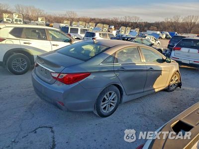 Trzecie zdjęcie samochodu z tyłu: 2014 HYUNDAI SONATA GLS VIN:5NPEB4ACXEH888024 - miniatura