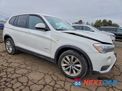 Czwarte zdjęcie samochodu z boku: 2017 BMW X3 XDRIVE28I VIN:5UXWX9C38H0T20368 - miniatura