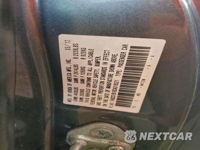 Zdjęcie 12 z 14 samochodu: 2012 HONDA ACCORD EX VIN:1HGCS1B78CA016521 - miniatura