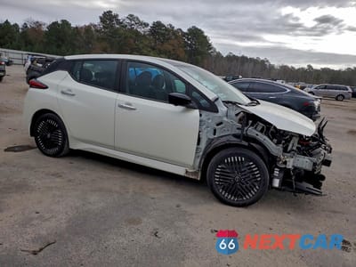 Czwarte zdjęcie samochodu z boku: 2023 NISSAN LEAF SV PLUS VIN:1N4CZ1CV0PC553469 - miniatura