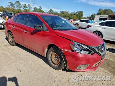 Czwarte zdjęcie samochodu z boku: 2017 NISSAN SENTRA S VIN:3N1AB7AP5HY352417 - miniatura