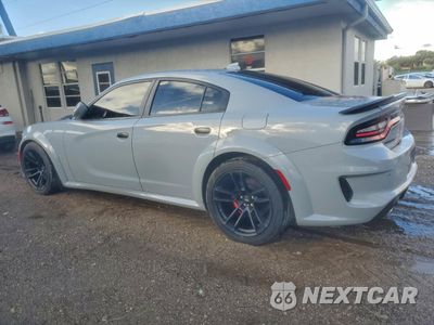 Drugie zdjęcie samochodu z przodu: 2021 DODGE CHARGER SCAT PACK VIN:2C3CDXGJXMH589735 - miniatura