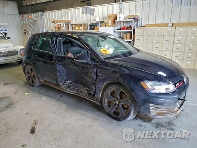 Czwarte zdjęcie samochodu z boku: 2016 VOLKSWAGEN GTI S/SE VIN:3VW5T7AU6GM028493 - miniatura