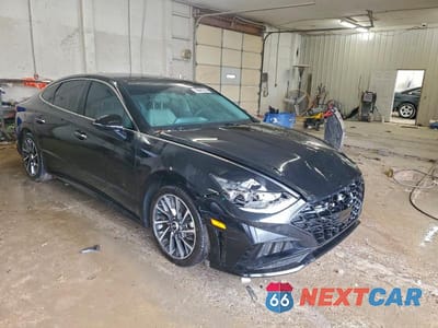 Czwarte zdjęcie samochodu z boku: 2022 HYUNDAI SONATA LIMITED VIN:KMHL34J26NA237021 - miniatura