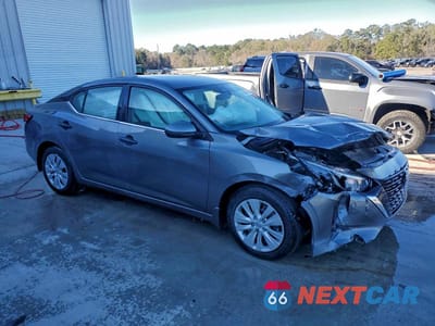 Czwarte zdjęcie samochodu z boku: 2025 NISSAN SENTRA S VIN:3N1AB8BV1SY368902 - miniatura
