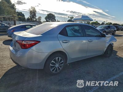 Trzecie zdjęcie samochodu z tyłu: 2018 TOYOTA COROLLA L VIN:2T1BURHE4JC986884 - miniatura