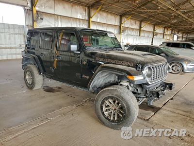 Czwarte zdjęcie samochodu z boku: 2024 JEEP WRANGLER RUBICON 392 VIN:1C4RJXSJ3RW213764 - miniatura