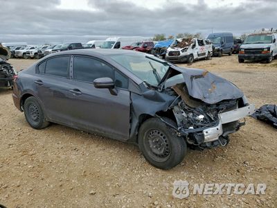 Czwarte zdjęcie samochodu z boku: 2014 HONDA CIVIC LX VIN:19XFB2F57EE066305 - miniatura