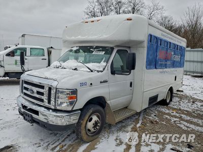Drugie zdjęcie samochodu z przodu: 2019 FORD ECONOLINE E350 SUPER DUTY CUTAWAY VAN VIN:1FDEE3FS9KDC71664 - miniatura