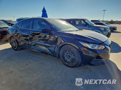 Czwarte zdjęcie samochodu z boku: 2021 NISSAN SENTRA S VIN:3N1AB8BV1MY226830 - miniatura