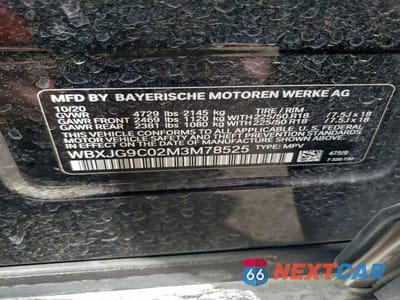 Zdjęcie 14 z 14 samochodu: 2021 BMW X1 XDRIVE28I VIN:WBXJG9C02M3M78525 - miniatura