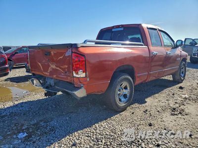 Trzecie zdjęcie samochodu z tyłu: 2008 DODGE RAM 1500 ST VIN:1D7HA18N88S614189 - miniatura