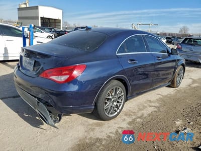Trzecie zdjęcie samochodu z tyłu: 2017 MERCEDES-BENZ CLA 250 VIN:WDDSJ4EB0HN457516 - miniatura