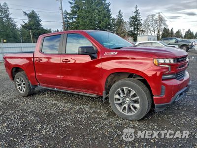 Czwarte zdjęcie samochodu z boku: 2021 CHEVROLET SILVERADO K1500 RST VIN:3GCUYEED1MG473295 - miniatura