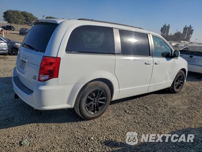 Trzecie zdjęcie samochodu z tyłu: 2019 DODGE GRAND CARAVAN GT VIN:2C4RDGEG8KR739913 - miniatura