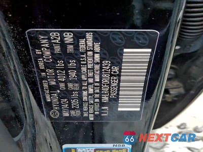 Zdjęcie 12 z 12 samochodu: 2024 HYUNDAI ELANTRA N LINE VIN:KMHLR4DF0RU812439 - miniatura