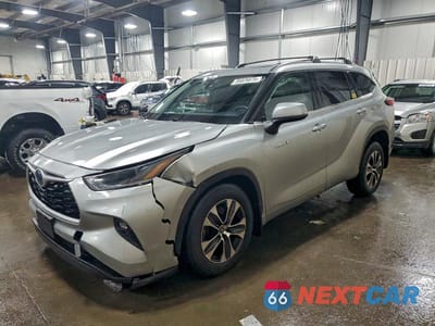 2021 TOYOTA HIGHLANDER HYBRID XLE 5TDGBRCH5MS531003 - główne zdjęcie licytacji z USA - miniatura