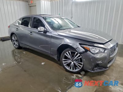 Czwarte zdjęcie samochodu z boku: 2022 INFINITI Q50 SENSORY VIN:JN1EV7CR5NM340368 - miniatura