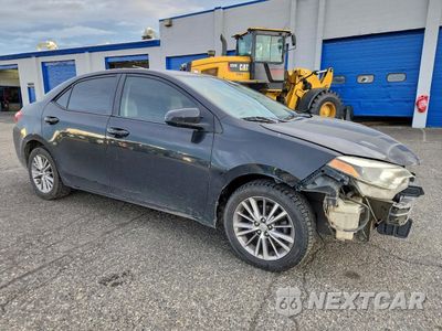 Czwarte zdjęcie samochodu z boku: 2014 TOYOTA COROLLA L VIN:5YFBURHE4EP038006 - miniatura
