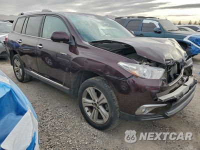 Czwarte zdjęcie samochodu z boku: 2012 TOYOTA HIGHLANDER LIMITED VIN:5TDDK3EHXCS130249 - miniatura