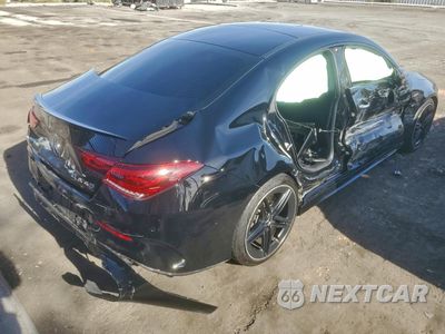 Trzecie zdjęcie samochodu z tyłu: 2022 MERCEDES-BENZ CLA 45 AMG VIN:W1K5J5DB6NN314411 - miniatura