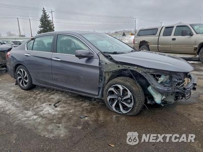 Czwarte zdjęcie samochodu z boku: 2016 HONDA ACCORD EXL VIN:1HGCR2F94GA141678 - miniatura
