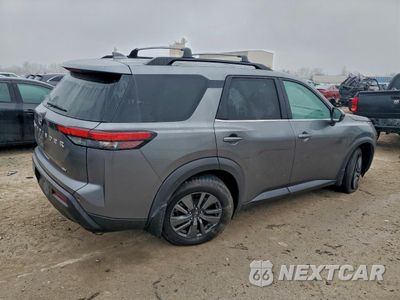 Trzecie zdjęcie samochodu z tyłu: 2022 NISSAN PATHFINDER SV VIN:5N1DR3BA4NC201142 - miniatura