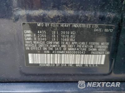Zdjęcie 12 z 14 samochodu: 2013 SUBARU LEGACY 2.5I PREMIUM VIN:4S3BMBC66D3009542 - miniatura