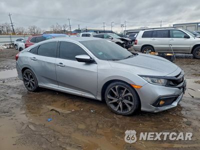 Czwarte zdjęcie samochodu z boku: 2021 HONDA CIVIC SPORT VIN:2HGFC2F83MH515412 - miniatura